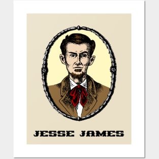 Jesse James Posters and Art